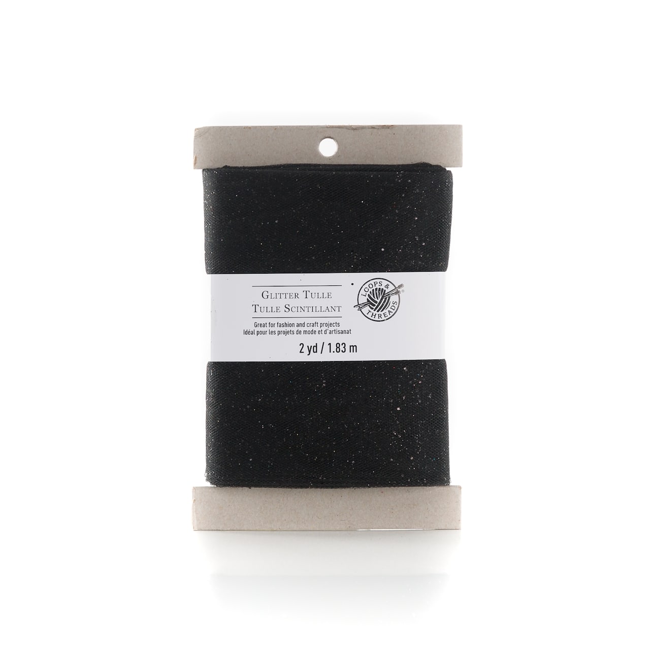 12 Pack: Glitter Tulle Bundle by Loops & Threads®